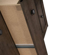 Ashton Hills 9-Drawer Dresser Ash Brown