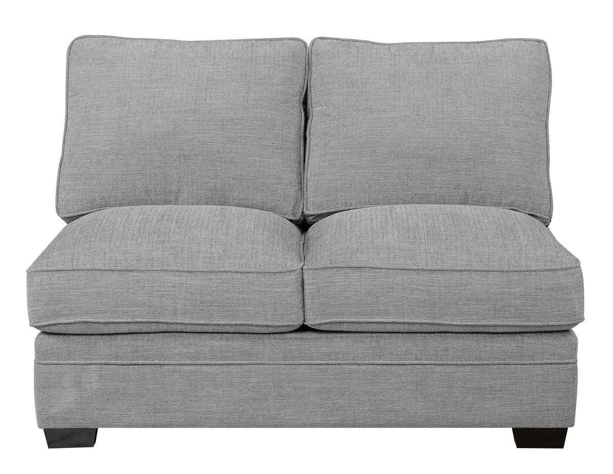 Analiese Rsf Chaise Sectional Dove Gray