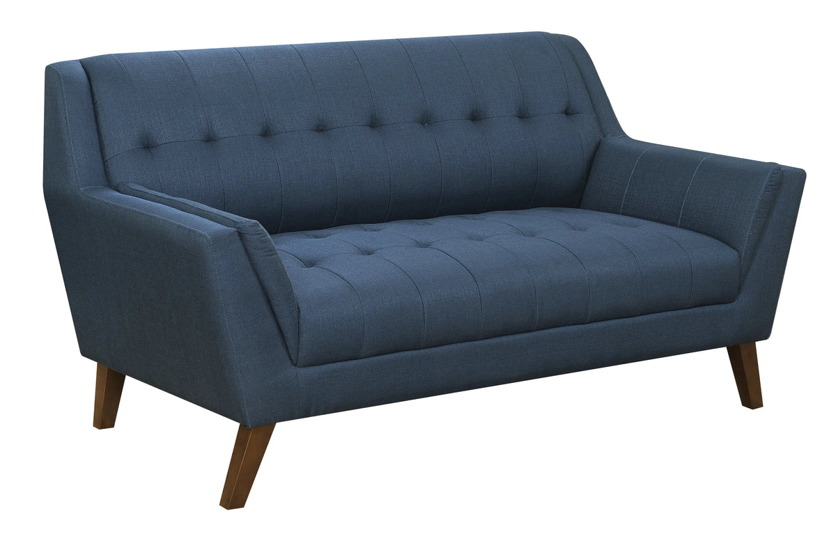 Binetti Loveseat Navy Peacock