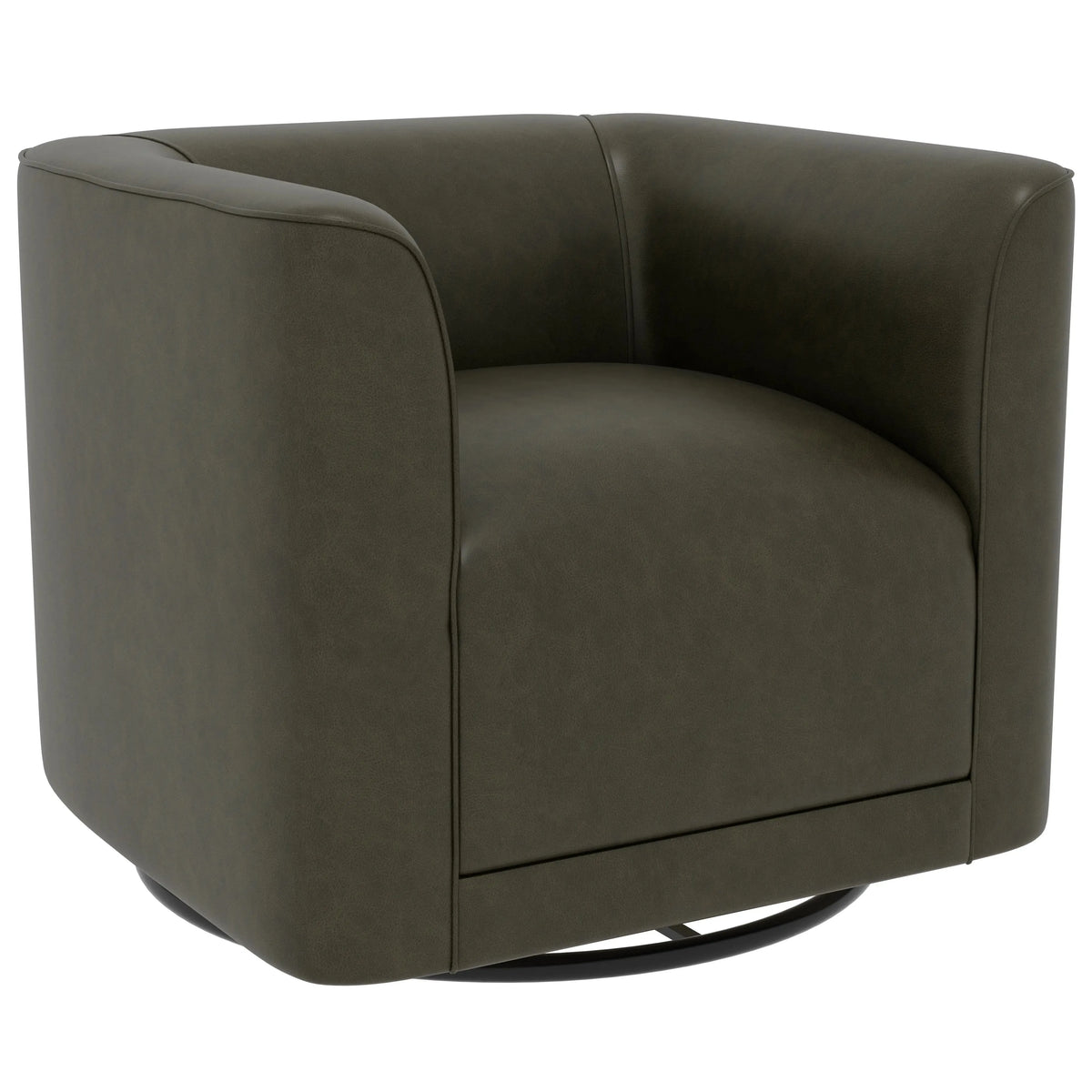 Whirlaway Swivel Accent Chair Forest Stone
