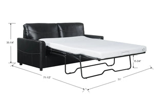 Slumber Sleeper Sofa Black