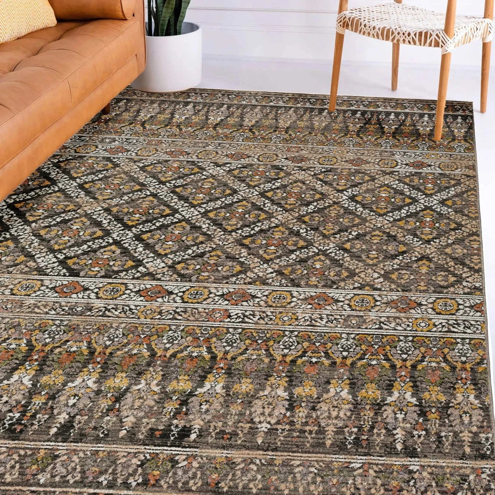 Odessa OD4 Charcoal Rug