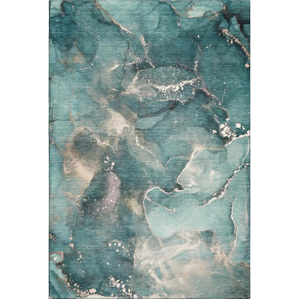Odyssey OY11 Teal Rug