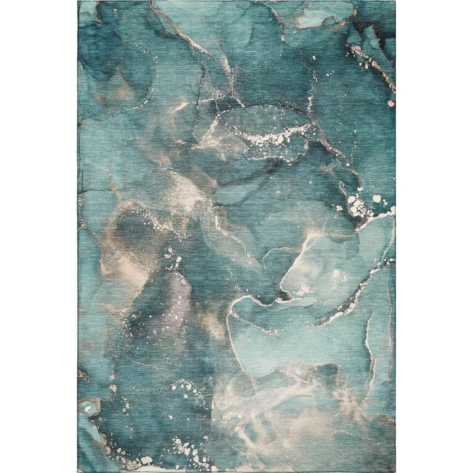 Odyssey OY11 Teal Rug