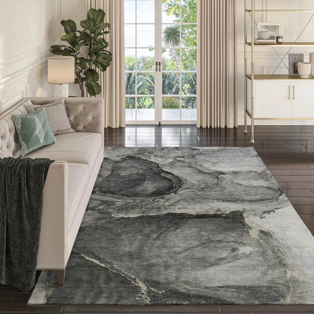 Odyssey OY14 Charcoal Rug
