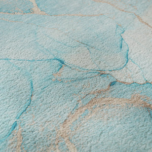 Odyssey OY7 Teal Rug
