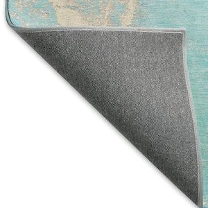 Odyssey OY7 Teal Rug