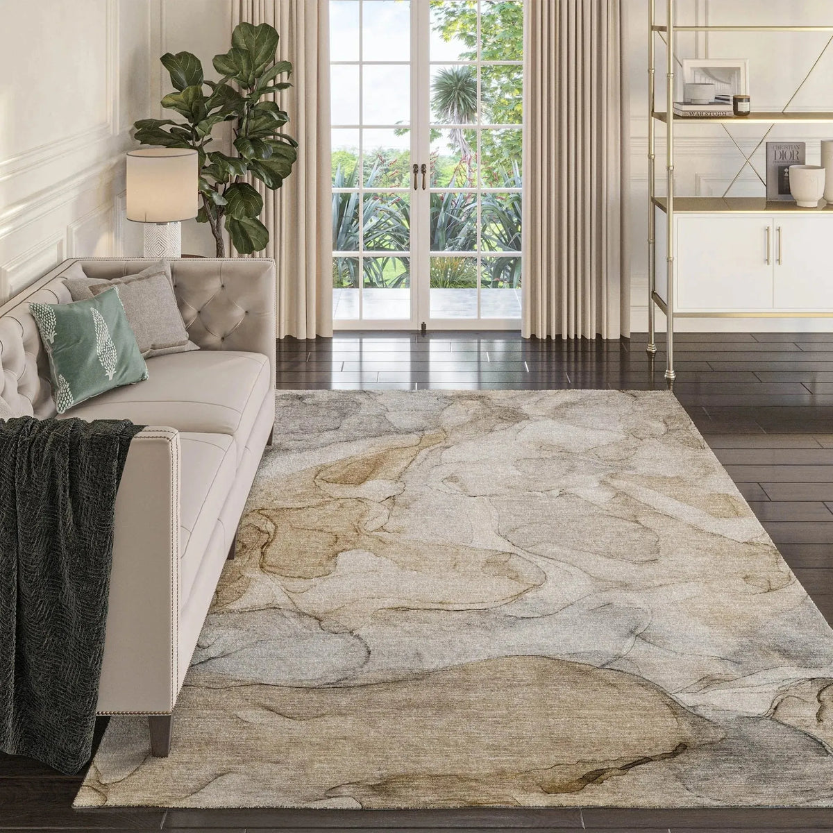 Odyssey OY8 Brown Rug