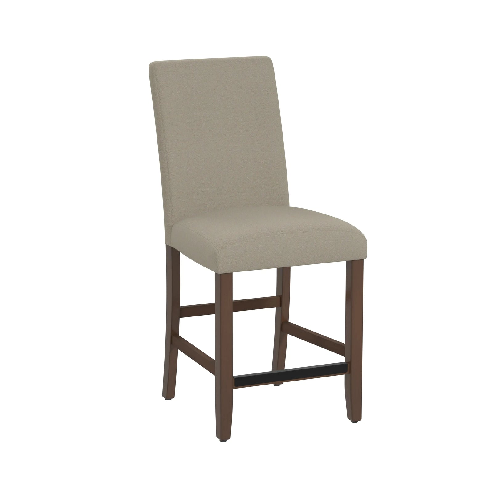 Seneca Upholstered Barstool Walnut Brown