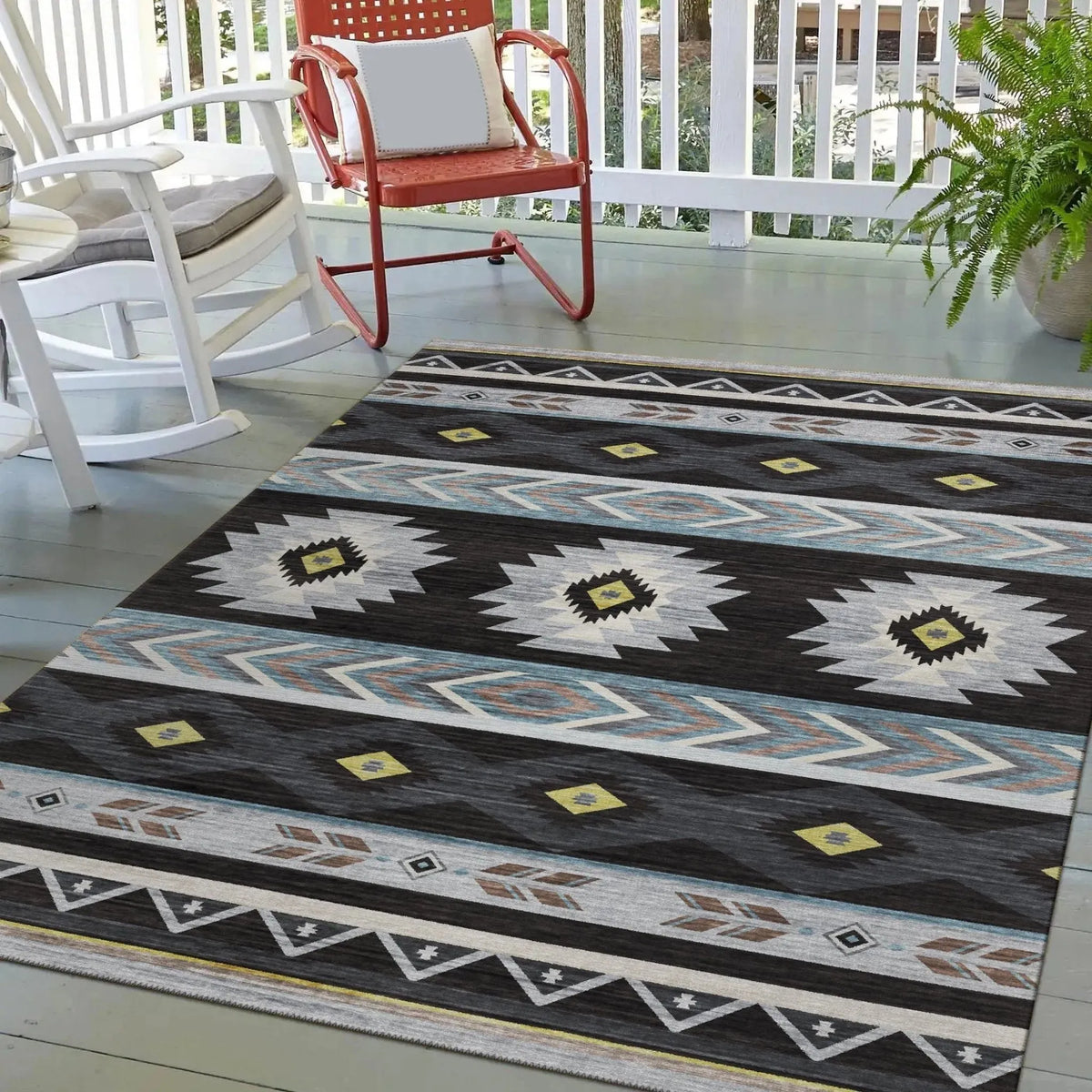 Phoenix PH3 Black Rug