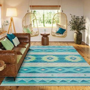 Phoenix PH3 Teal Rug