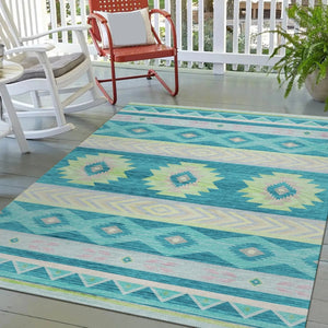 Phoenix PH3 Teal Rug