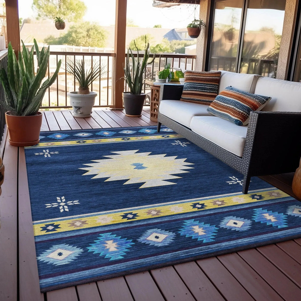 Phoenix PH4 Navy Rug