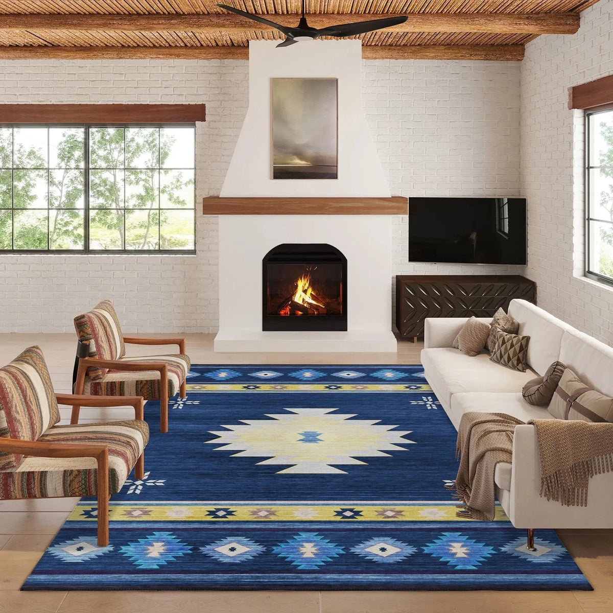 Phoenix PH4 Navy Rug