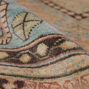 Reza REZ02 Beige/Blue Rug