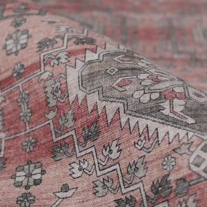 Kalesi KLS04 Red/Grey Rug