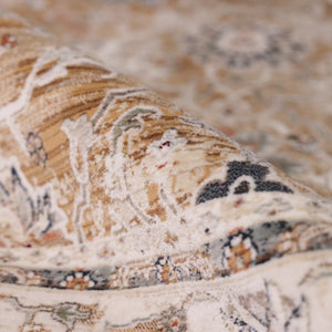 Zefira ZFA18 Brown/Cream Rug