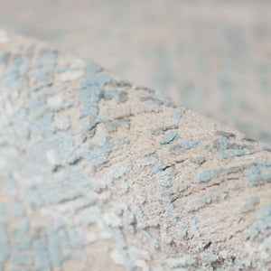 Uvenuti by Kavi UVT01 Light Blue/Grey Rug