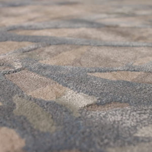 Delray DEL01 Grey/Brown Rug