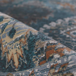 Myriad MYD10 Blue/Rust Rug