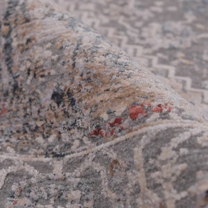 Raveen RVE02 Grey/Cream Rug