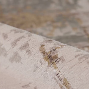 Tattvam Air TVA01 Neutral Beige/Light Grey Rug