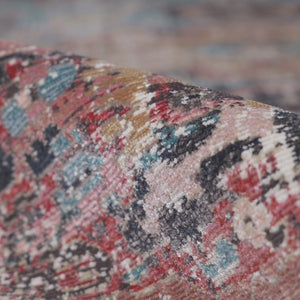 Swoon SWO01 Teal/Red Rug