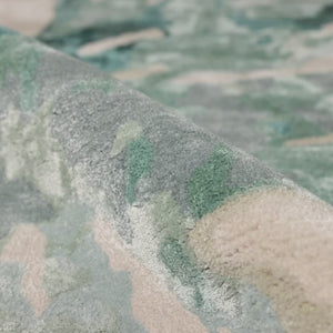 Delray DEL02 Green Rug Silver Pine Rug