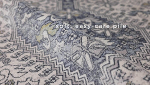 Nadine NDN06 Blue/Light Grey Rug
