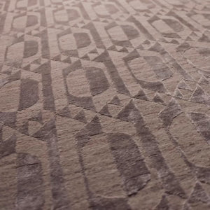 Aakar Natural ANK02 Brown Rug
