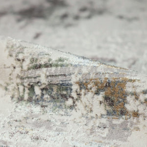 Melo MEL07 Light Grey/Ivory Rug