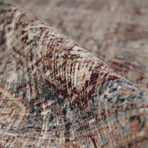Zefira ZFA16 Red/Grey Rug