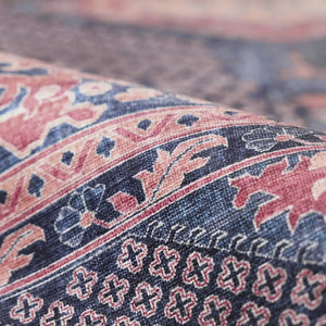 Keyara KNC02 Blue/Pink Rug