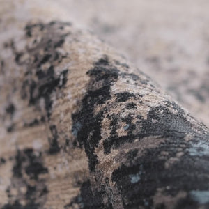 Tunderra TUN09 Light Taupe/Teal Rug