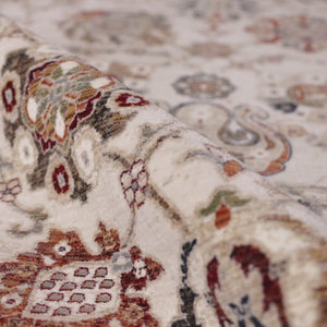 Zefira ZFA20 Cream/Red Rug