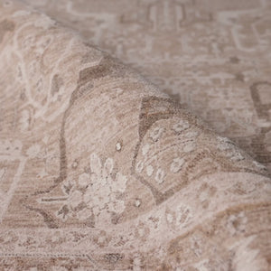 Lilit LIL04 Taupe/Cream Rug