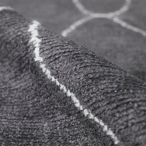 Satellite SAT05 Dark Gray/Blue Rug