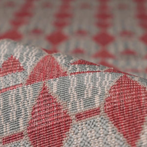 Mahaba MAH01 Red/Taupe Rug