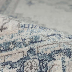 Jolie JOL01 Light Grey/Blue Rug
