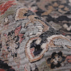 Zefira ZFA09 Black/Navy Rug