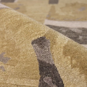 Honeycomb HNC01 Yellow/Brown Rug