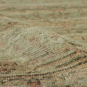 Jinsen JIN04 Green/Gold Rug