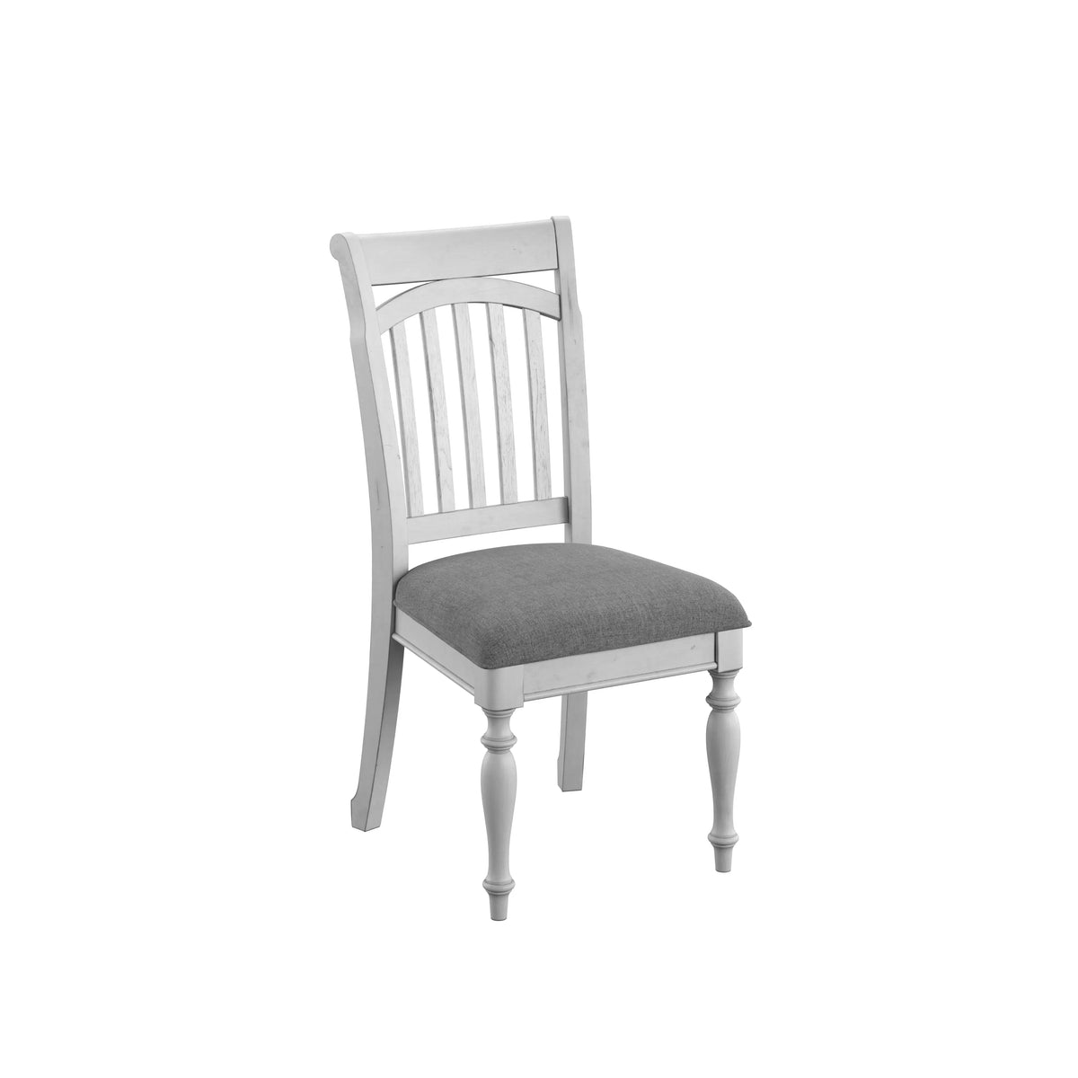 New Haven Slat Back Side Chair Oyster Shell