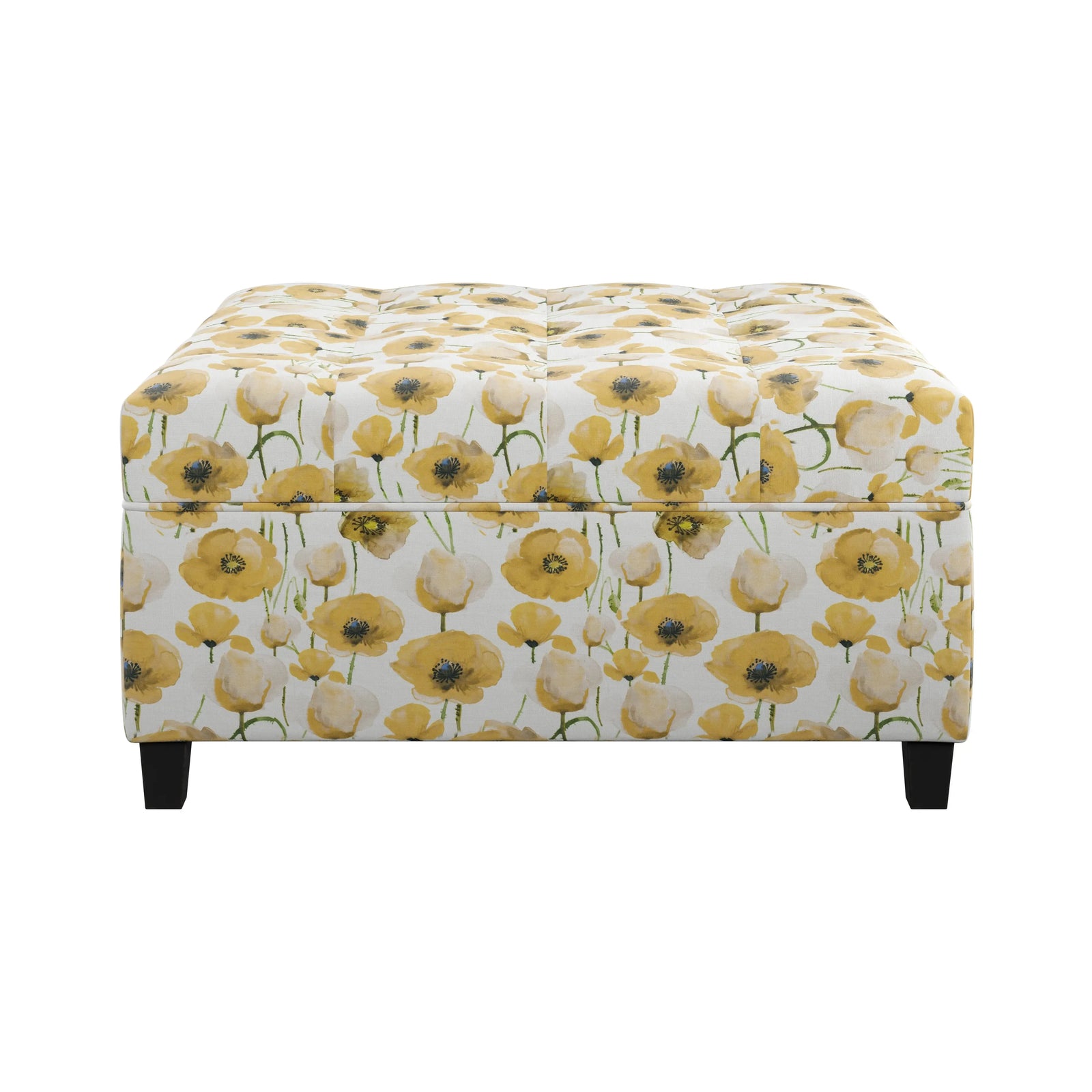 Celia Storage Ottoman Golden Poppy