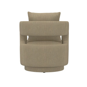 Jude Swivel Chair Dark Khaki