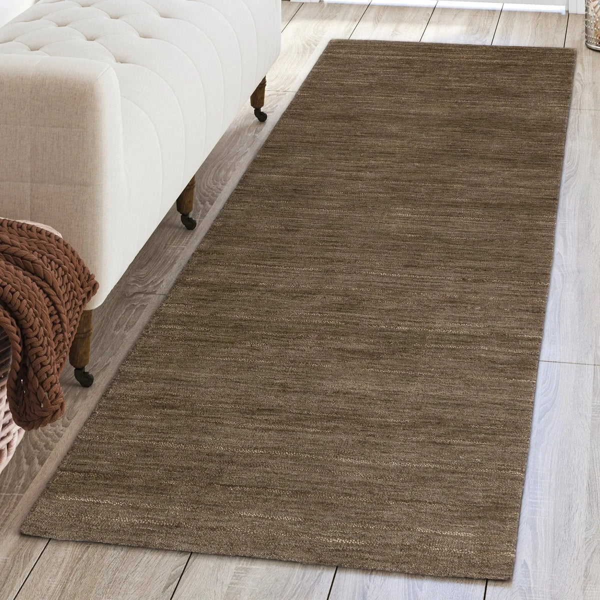 Rafia RF100 Chocolate Rug