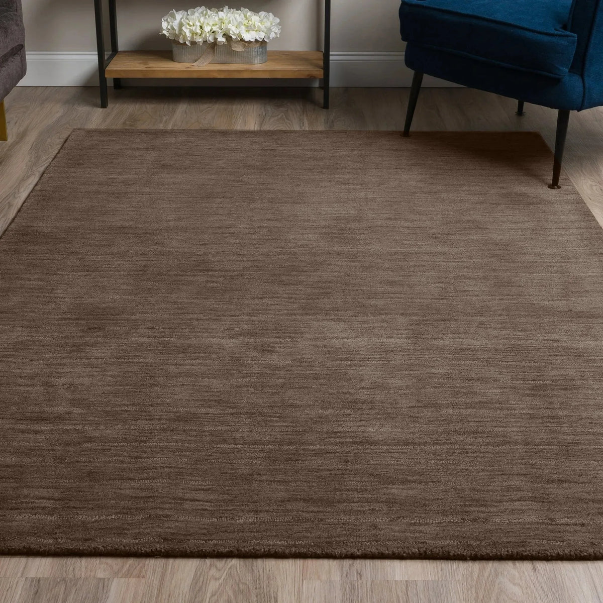 Rafia RF100 Chocolate Rug