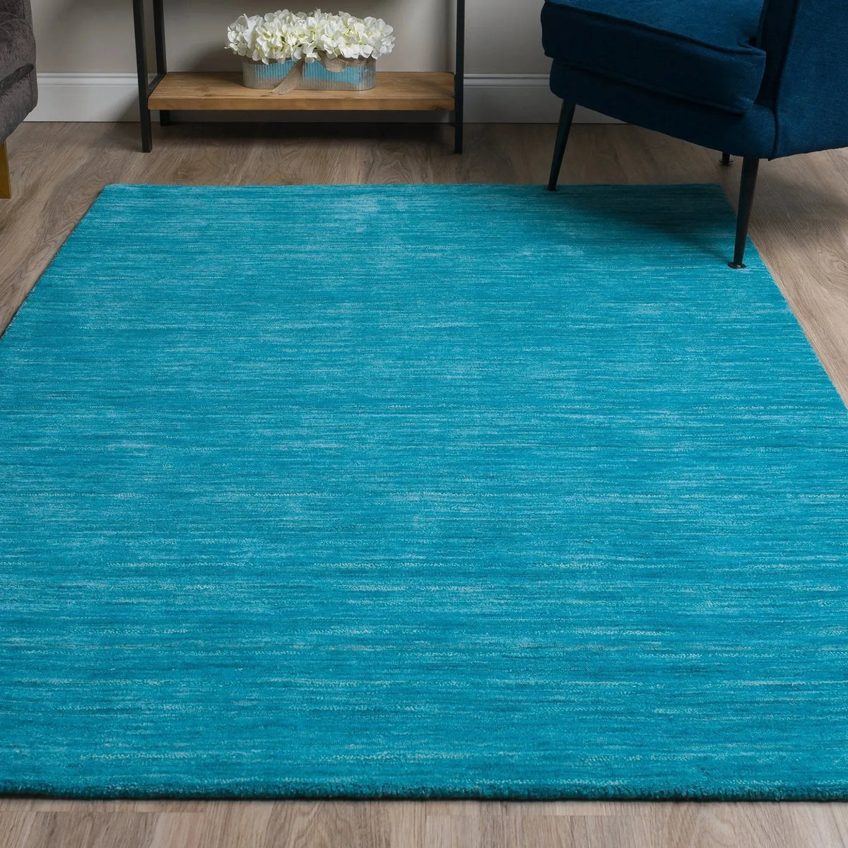 Rafia RF100 Cobalt Rug