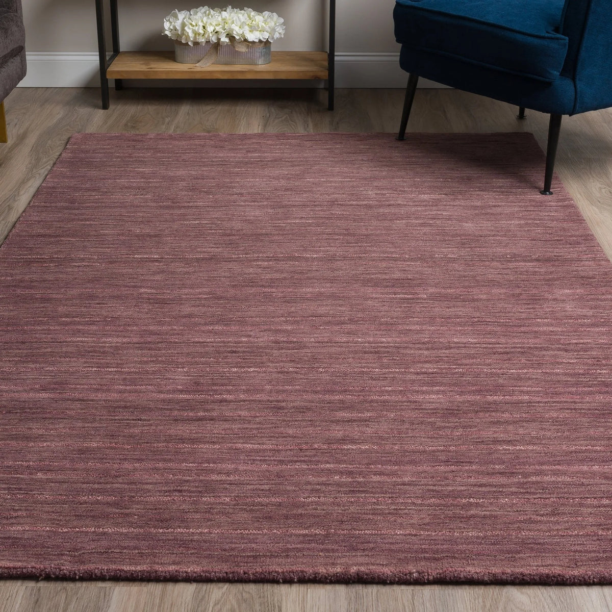 Rafia RF100 Plum Rug