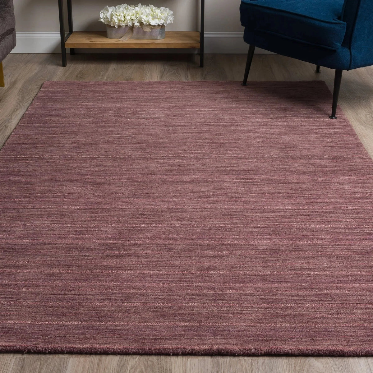 Rafia RF100 Plum Rug